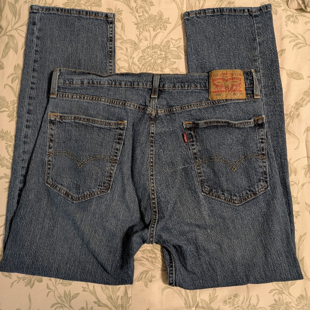 Levi's Men's 505 Straight Jeans